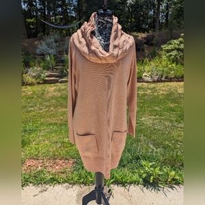 New York & Company Cowl Neck Knit Tunic